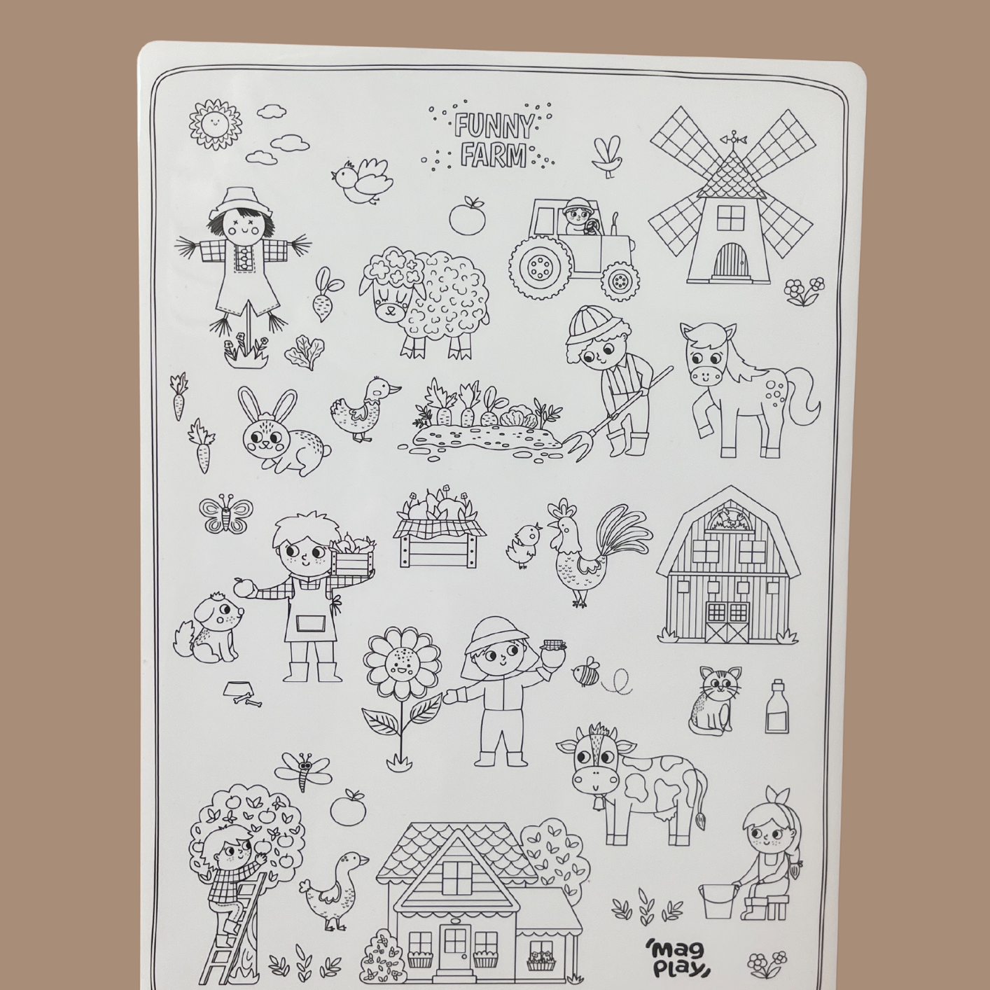 NEW MagPlay Magnetic Colouring