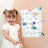 NEW MagPlay Magnetic Colouring Set of 3