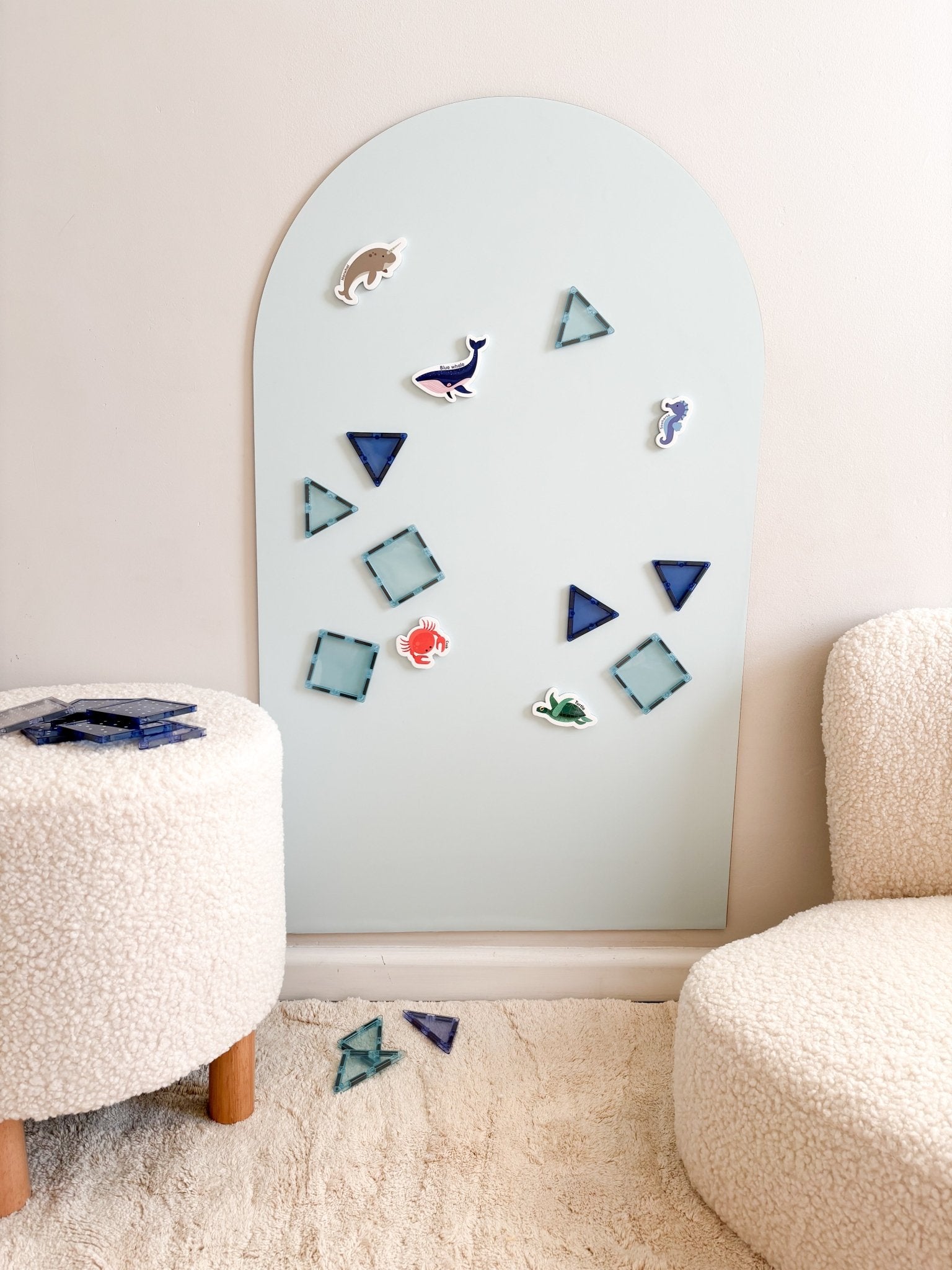 BUNDLE: MagPlay Magnetic Wall Decal + MDF Board - MagPlay