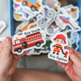 Curious Columbus  - Vehicles Fridge Magnets