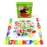 Curious Columbus  - MAGNETIC FOODS & LETTERS