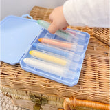 6 Retractable Washable Crayons + Pencil Case - MagPlay