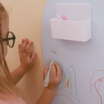 6 Retractable Washable Crayons + Pencil Case - MagPlay