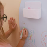 6 Retractable Washable Crayons + Pencil Case - MagPlay