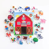 Curious Columbus  Magnetic Farmyard
