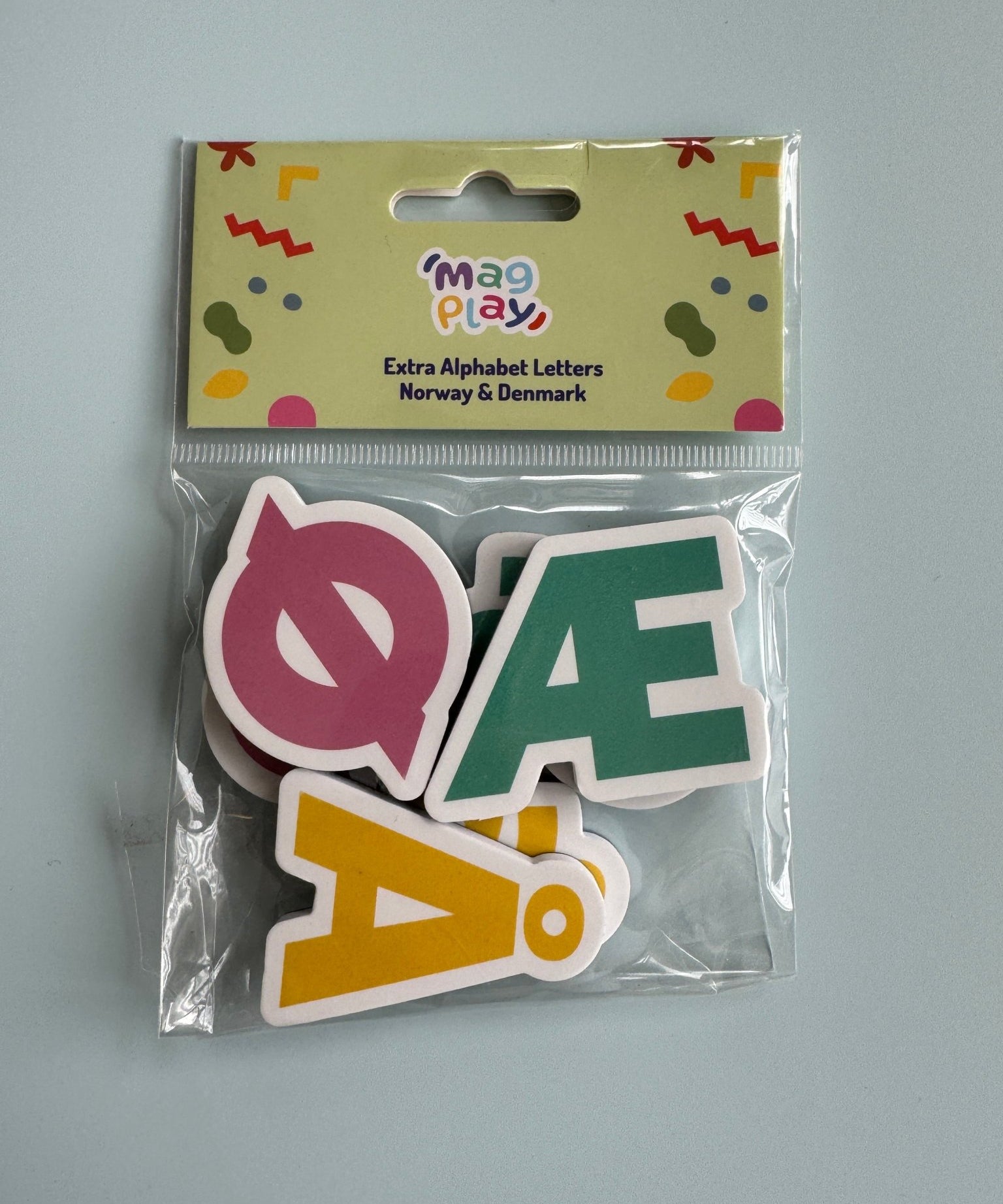 Alphabet Letters - Norway & Denmark - MagPlay