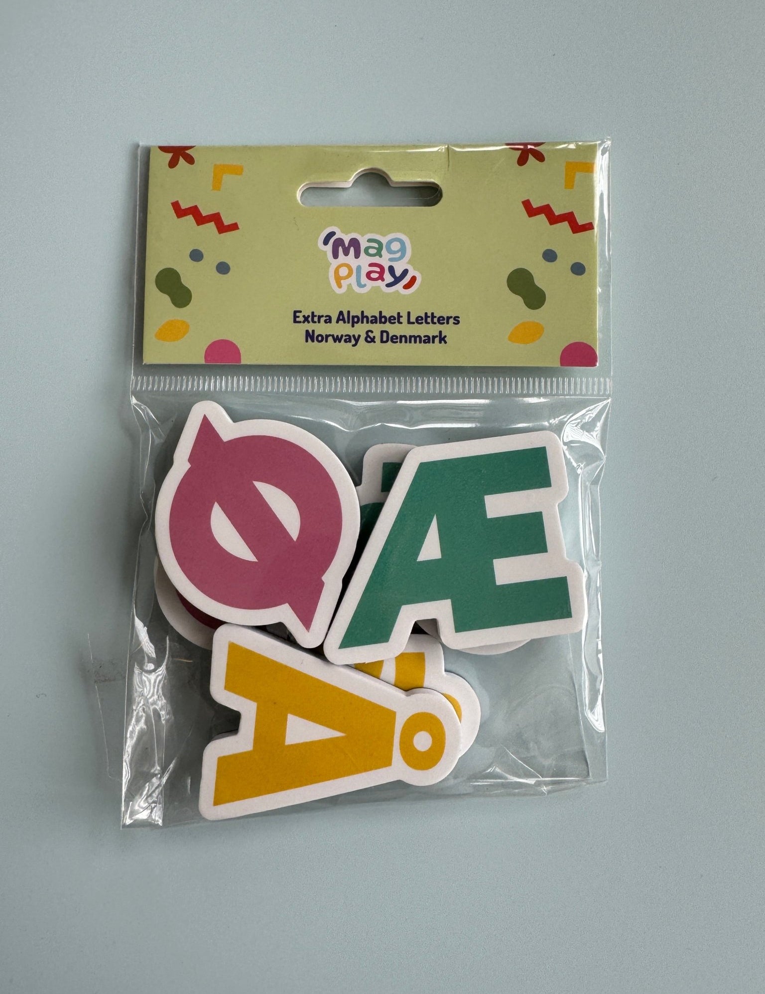 Alphabet Letters - Norway & Denmark - MagPlay