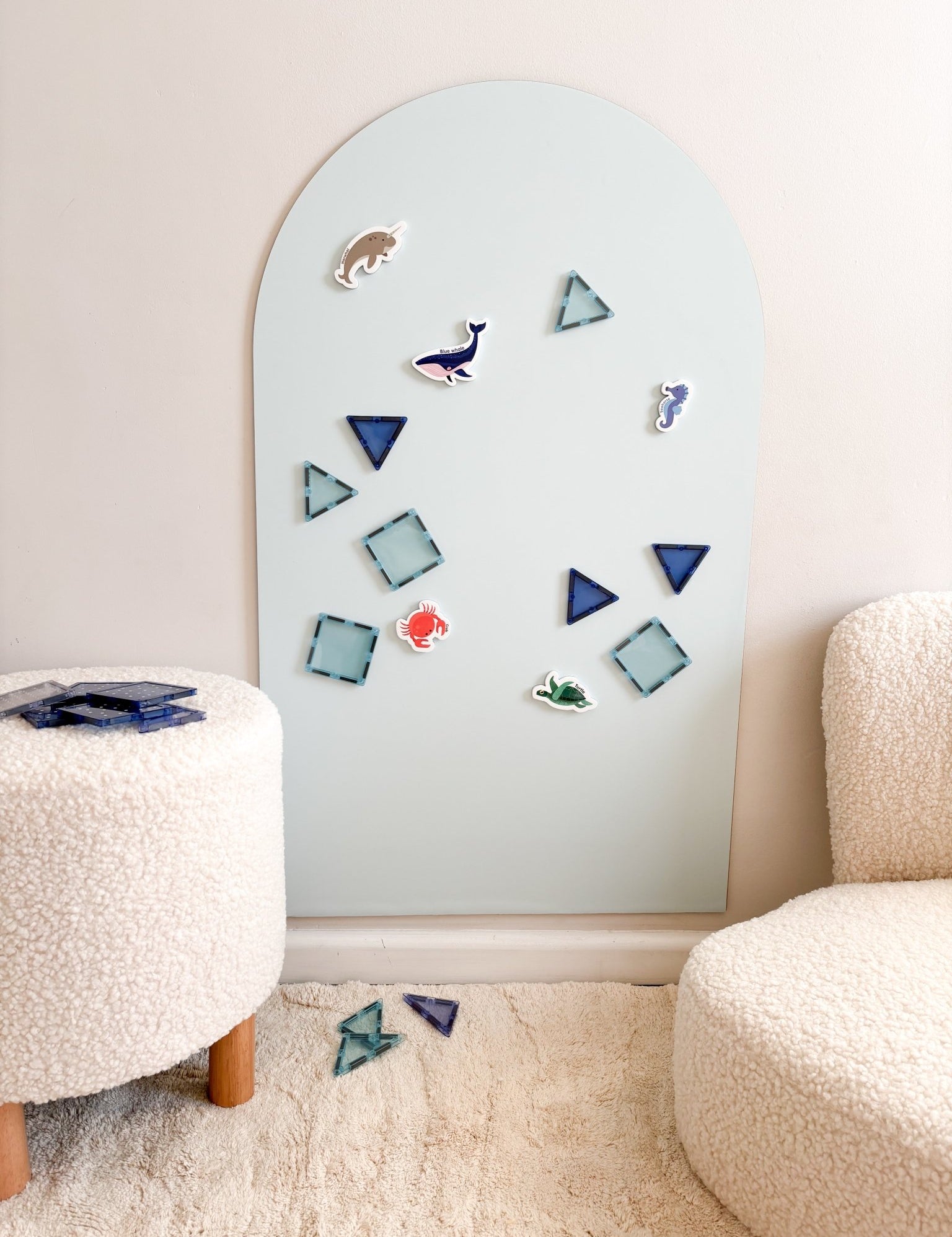 BUNDLE: MagPlay Magnetic Wall Decal + MDF Board - MagPlay