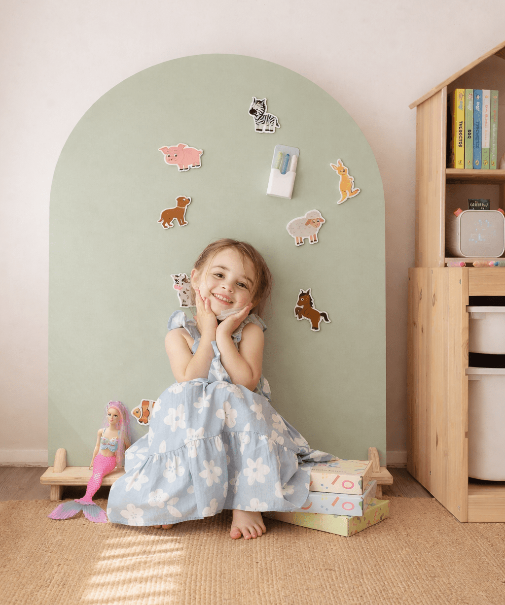 Bundle: MagPlay WallKind™ Magnetic Decal + Board - MagPlay