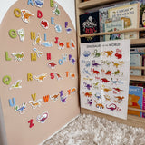 Curious Columbus - Dinosaur Magnets + Magnetic Alphabet Letters - MagPlay