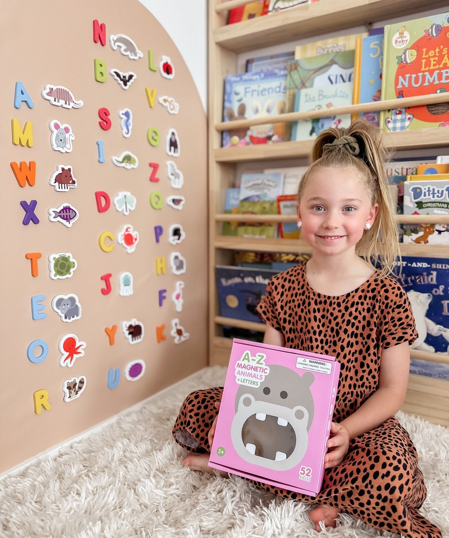 Curious Columbus - Magnetic Animals and Alphabet Magnets - MagPlay