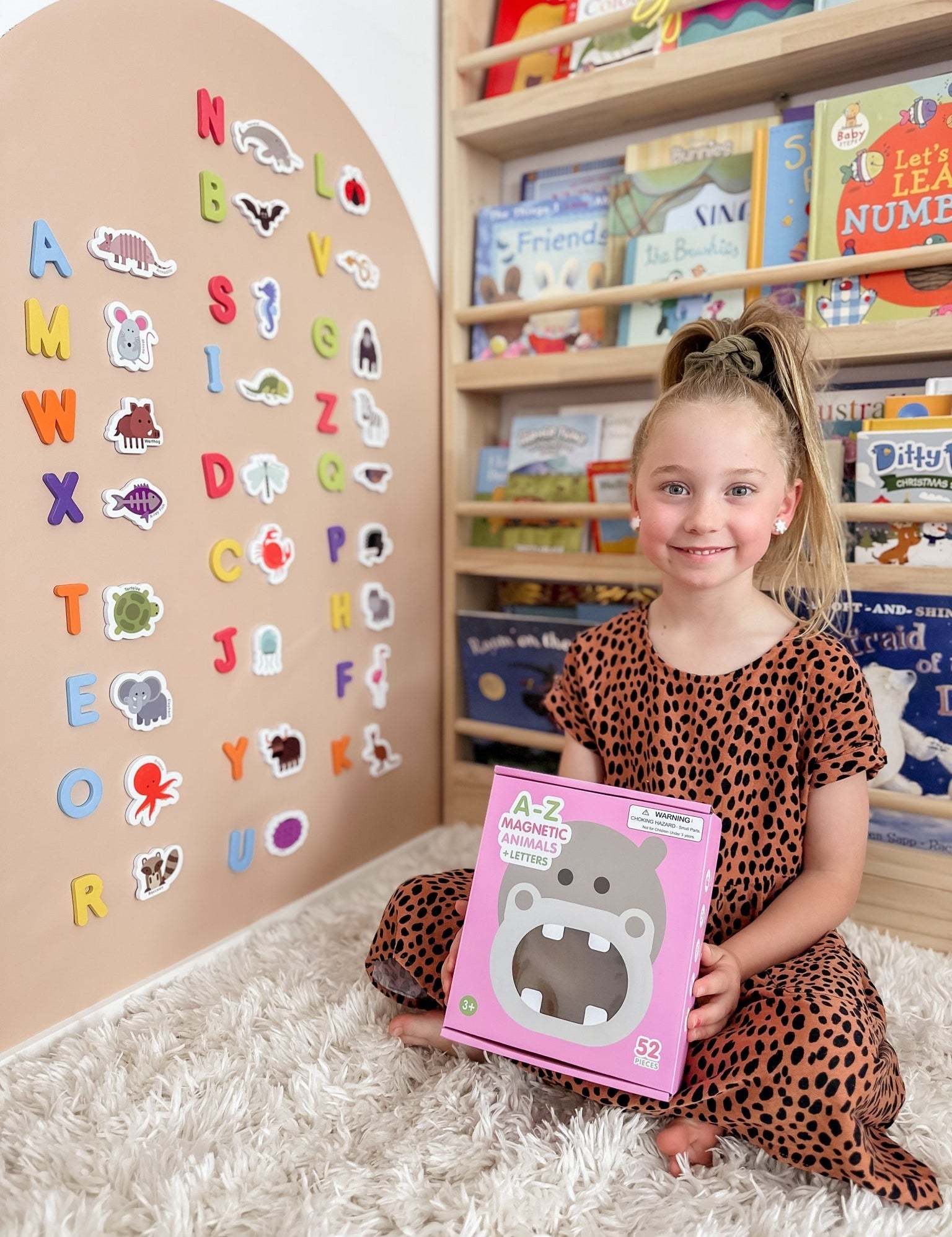 Curious Columbus - Magnetic Animals and Alphabet Magnets - MagPlay