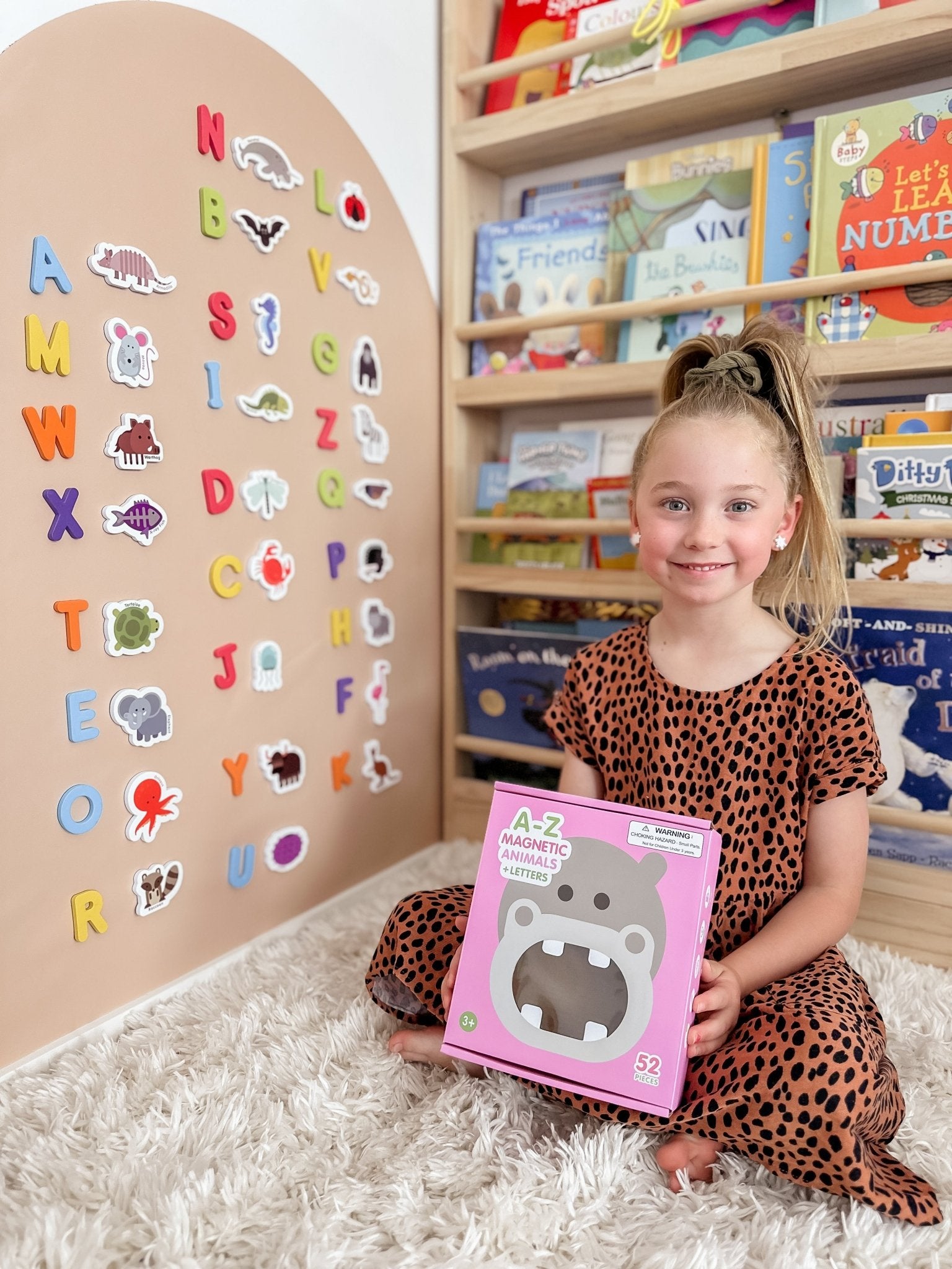 Curious Columbus - Magnetic Animals and Alphabet Magnets - MagPlay