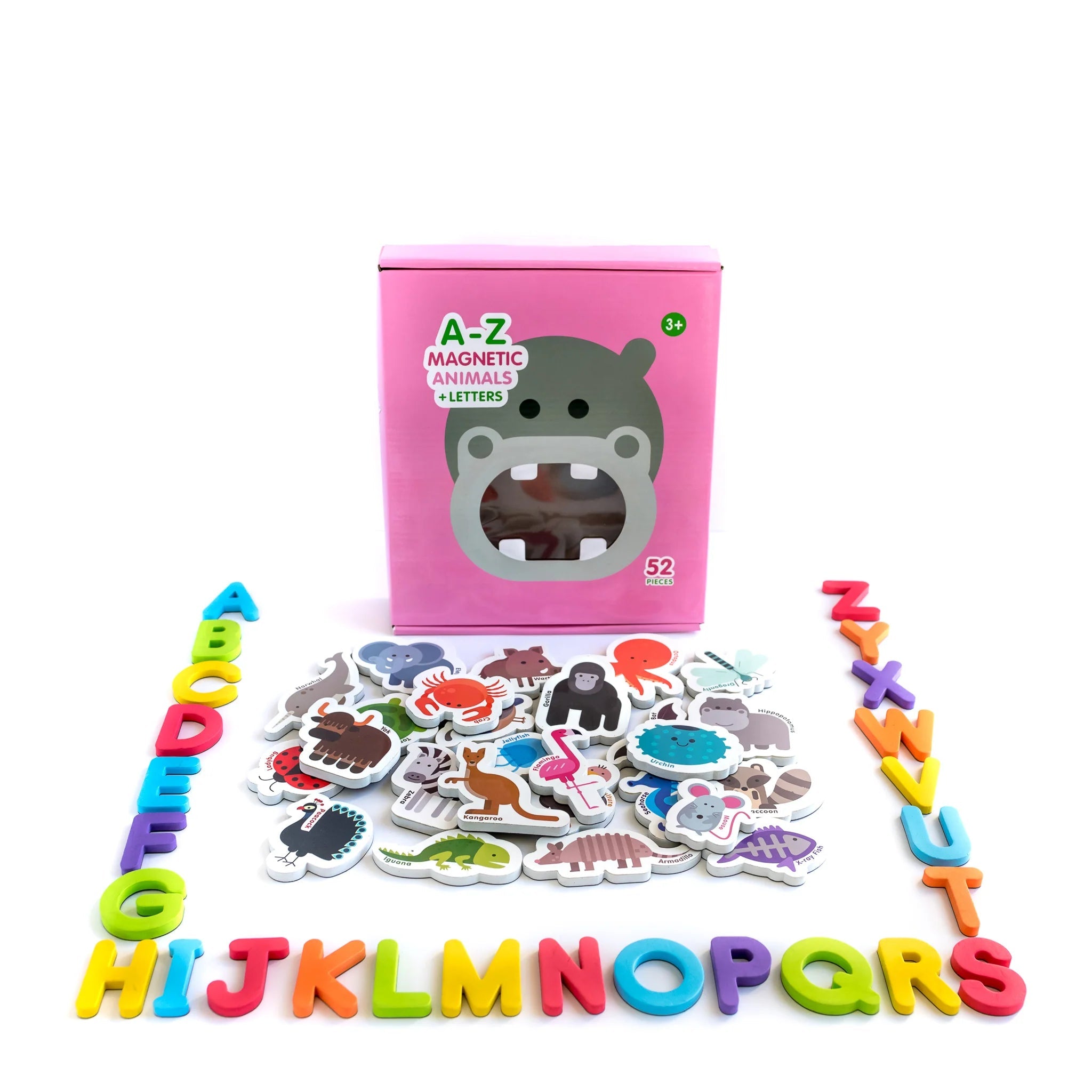 Curious Columbus - Magnetic Animals and Alphabet Magnets - MagPlay