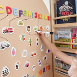 Curious Columbus - Magnetic Objects and Letters - MagPlay