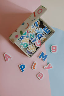 MagPlay Alphabet Magnet Set for the magnetic playwall