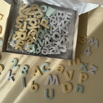 MagPlay Alphabet, Numbers &amp; Symbols Foam Magnetic Set: - MagPlay