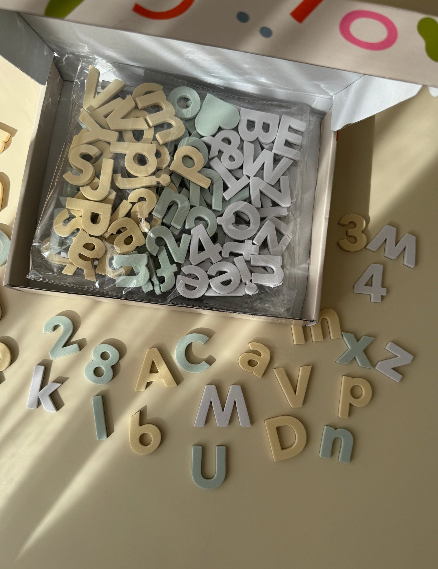 MagPlay Alphabet, Numbers &amp; Symbols Foam Magnetic Set: - MagPlay
