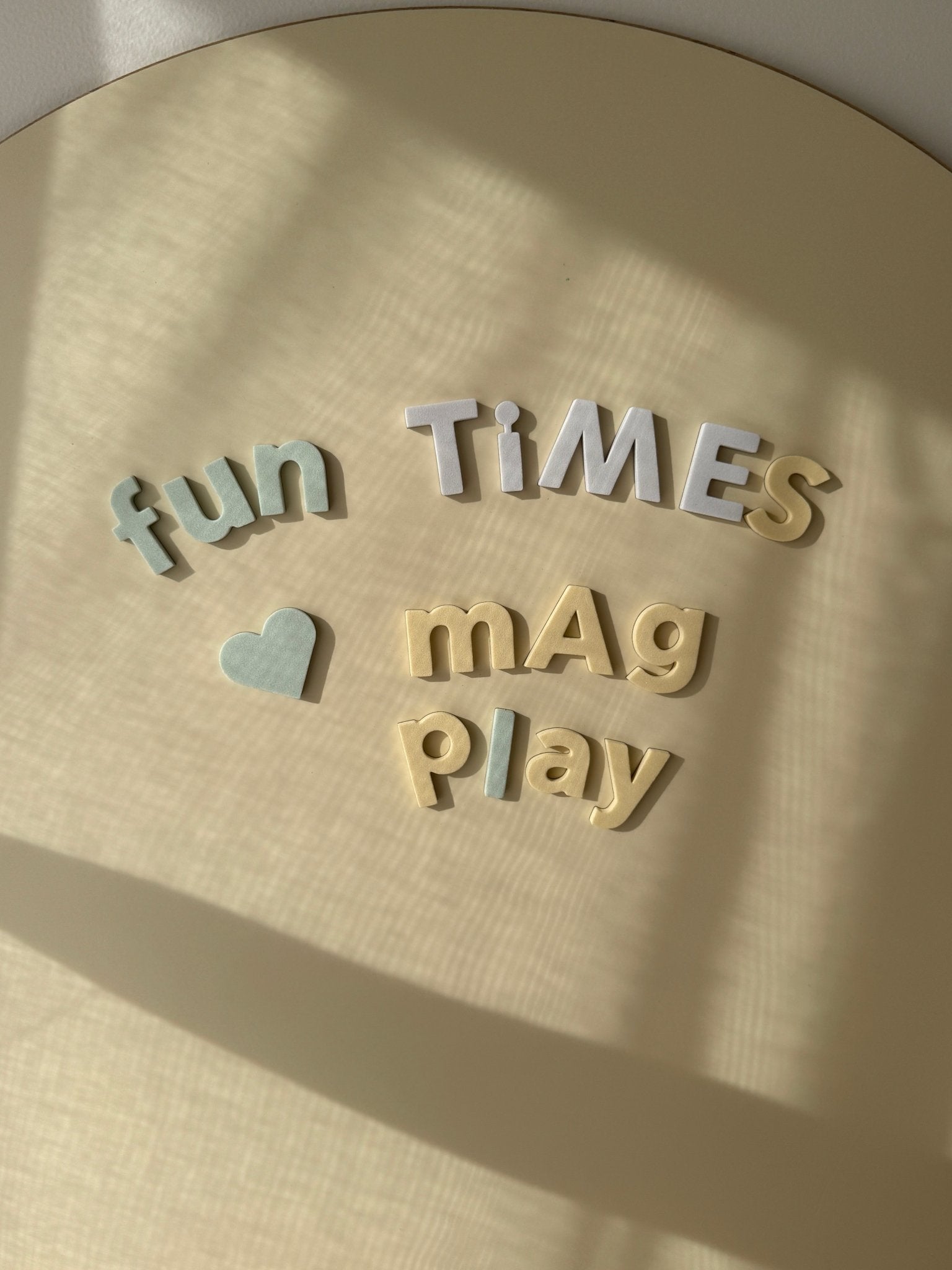 MagPlay Alphabet, Numbers &amp; Symbols Foam Magnetic Set: - MagPlay