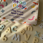 MagPlay Alphabet, Numbers &amp; Symbols Foam Magnetic Set: - MagPlay