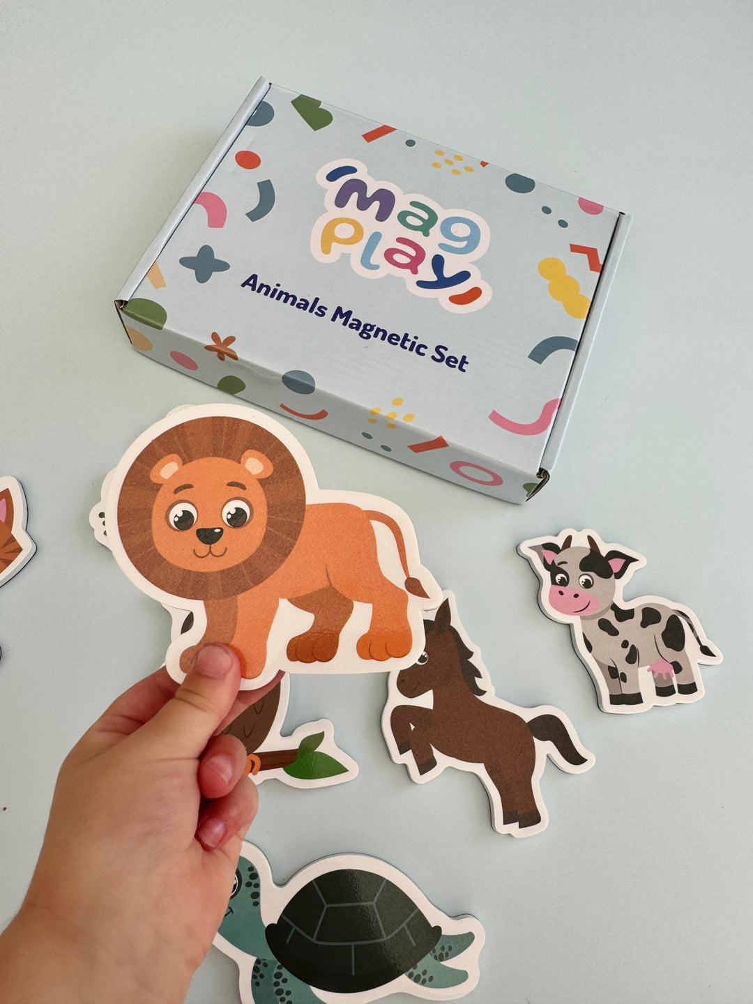 MagPlay Animal Magnet Set | Safer First Magnets for Toddlers
