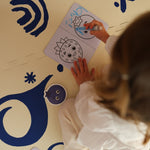 MagPlay Fruit and Veggie Colouring Flash Cards - MagPlay