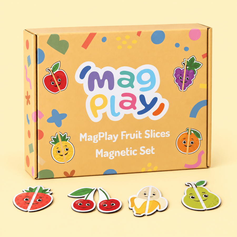 MagPlay Fruit Slices Magnetic Set