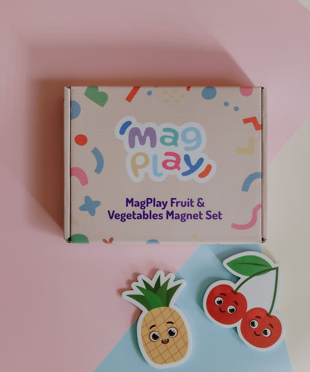 MagPlay Fruit & Vegetables Magnet Kit - MagPlay