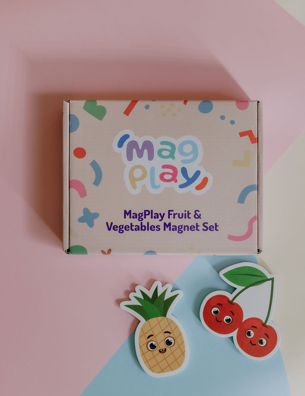 MagPlay Fruit & Vegetables Magnet Kit - MagPlay
