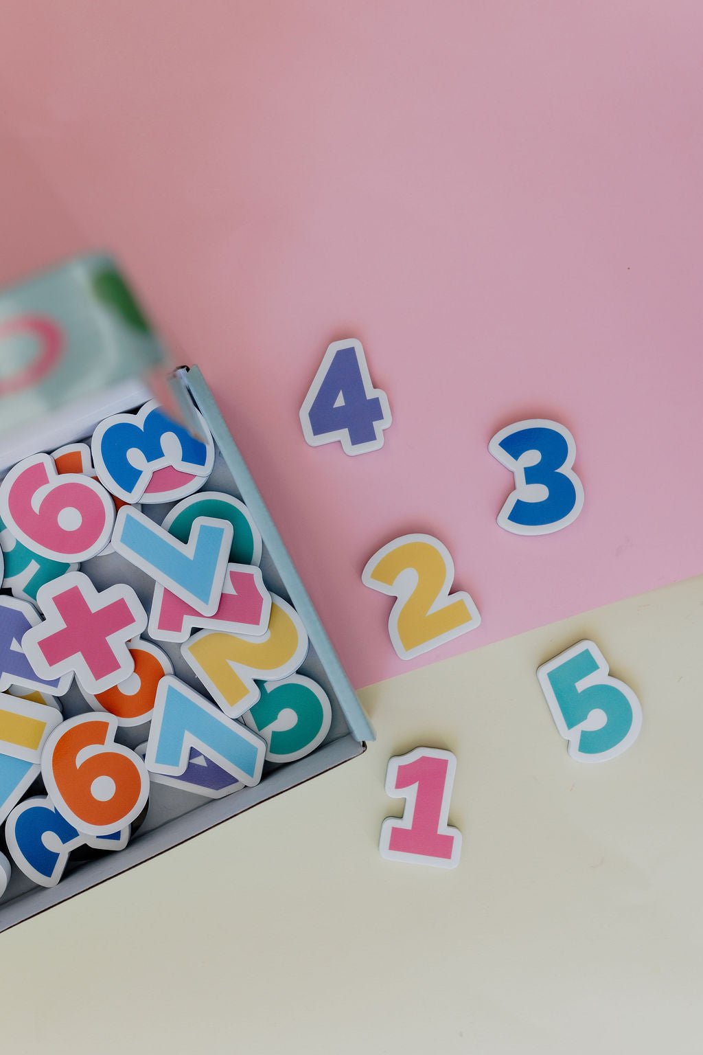Number Magnets For Learning MagPlay Bundle of 4 Magnetic Sets | Screen-Free Learning