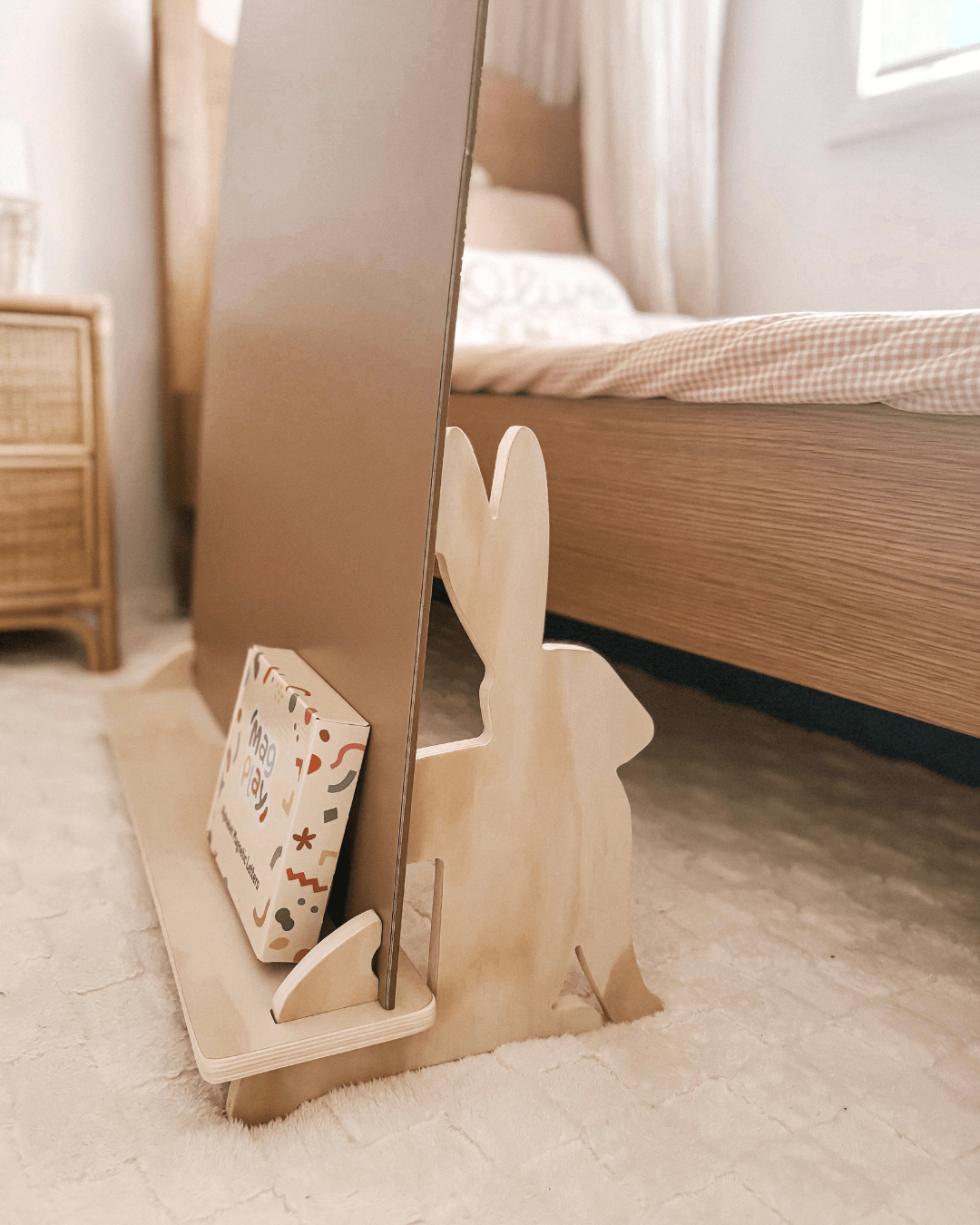 MagPlay Wall + Board + Stand Bundle with magnets and drawings