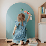 MagPlay board and stand for screen-free magnetic play