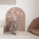 MagPlay Wall magnetic wall decal on a smooth wall for screen-free play