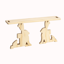 Wooden stand holding the MagPlay Board magnetic playwall
