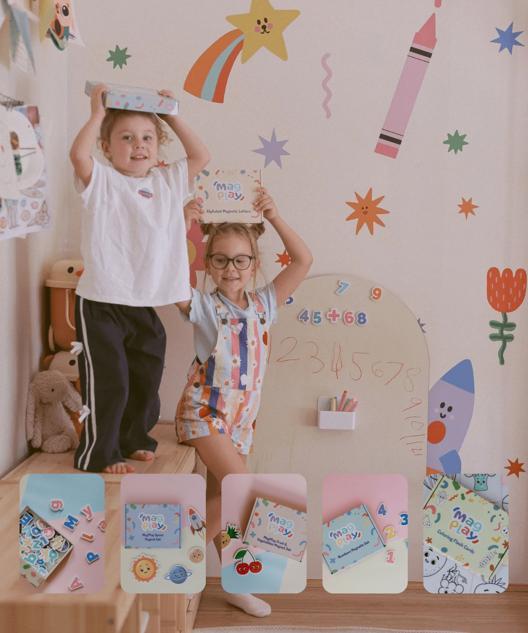 Xmas Bundle – Learning Through Play Magnetic Set - MagPlay