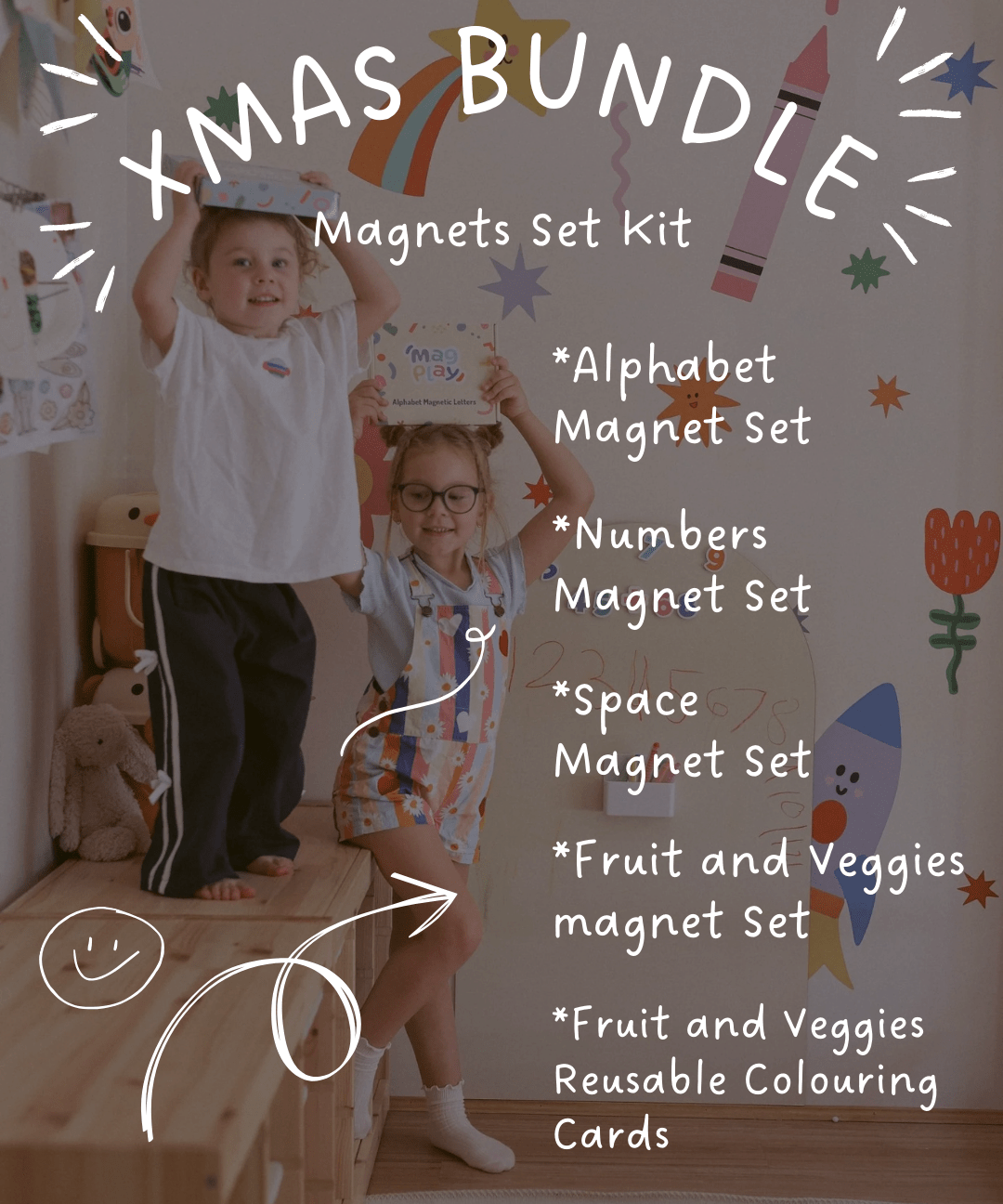 Xmas Bundle – Learning Through Play Magnetic Set - MagPlay
